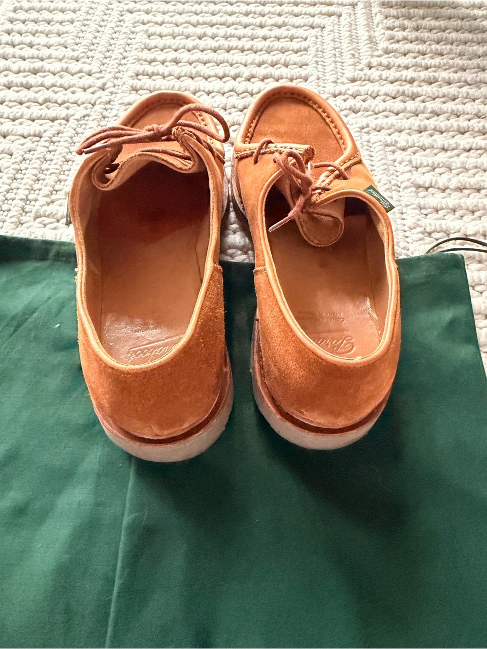 Paraboot Suede Michael Derby Shoe - Picture 7 of 11